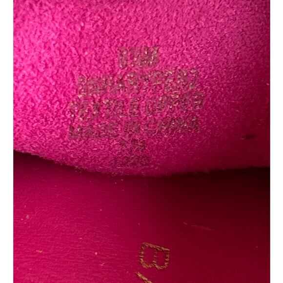 Bandolino Women’s 8 Pink Suede Bow Espadrille Flat Loafer Slip-On Shoes NEW - Picture 8 of 9